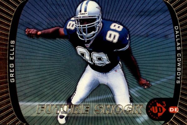 NFL 1998 UD3 - No 187 - Greg Ellis