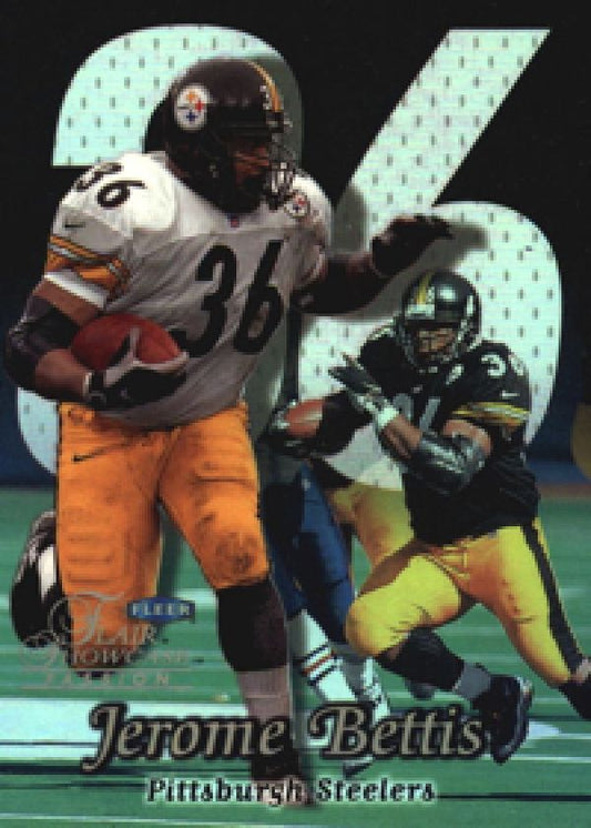 NFL 1999 Flair Showcase - No 37 - Jerome Bettis