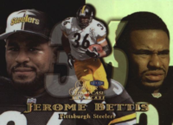 NFL 1999 Flair Showcase - No 100 - Jerome Bettis