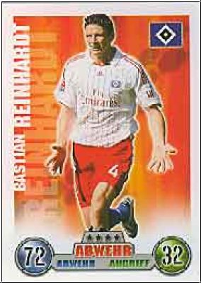 Fussball 2009 Topps Match Attax - No 129 - Bastian Reinhardt