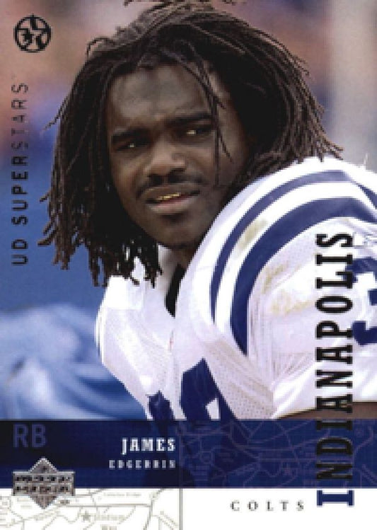 NFL 2002-03 UD Superstars - No 105 - Edgerrin James