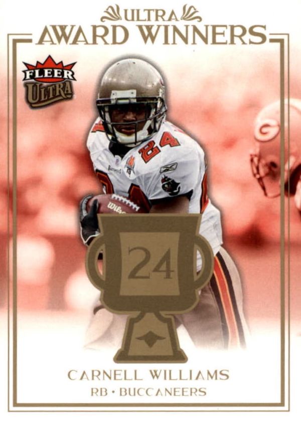 NFL 2006 Ultra Award Winners - No UAA-CW - Carnell "Cadillac" Williams