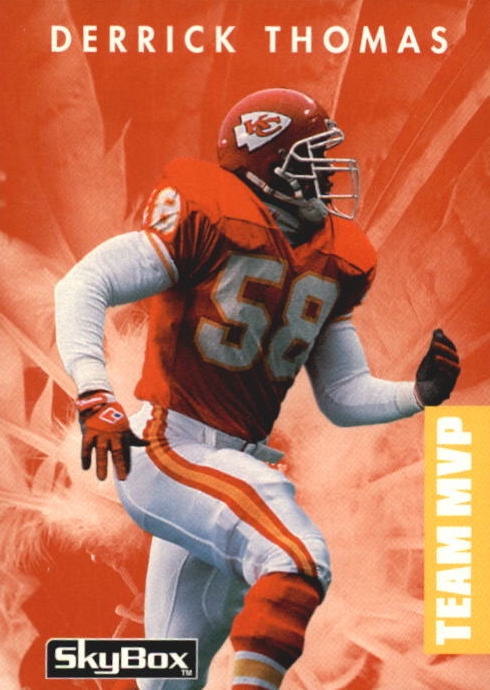 NFL 1992 SkyBox Prime Time - No 307 - Derrick Thomas