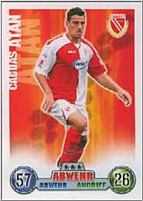 Soccer 2009 Topps Match Attax - No 74 - Cagdas Atan