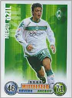 Fussball 2009 Topps Match Attax - No 65 - Mesut Özil