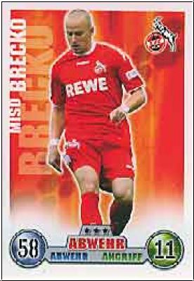 Fussball 2009 Topps Match Attax - No 202 - Miso Brecko