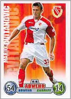 Fussball 2009 Topps Match Attax - No 78 - Mario Cvitanovic