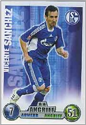 Soccer 2009 Topps Match Attax - No 286 - Vicente Sanchez