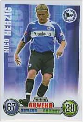 Fussball 2009 Topps Match Attax - No 23 - Nico Herzig