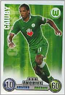 Fussball 2009 Topps Match Attax - No 320 - Caiuby