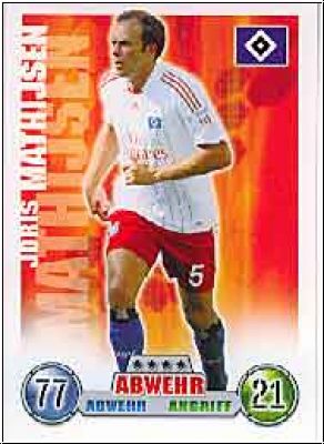 Fussball 2009 Topps Match Attax - No 133 - Joris Mathijsen