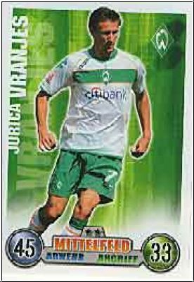 Fussball 2009 Topps Match Attax - No 64 - Jurica Vranjes