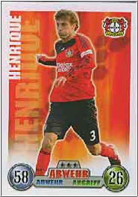 Soccer 2009 Topps Match Attax - No 220 - Henrique