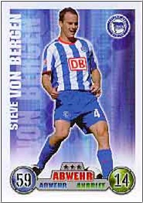 Fussball 2009 Topps Match Attax - No 6 - Steve von Bergen