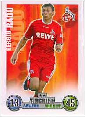 Soccer 2009 Topps Match Attax - No 214 - Sergiu Radu