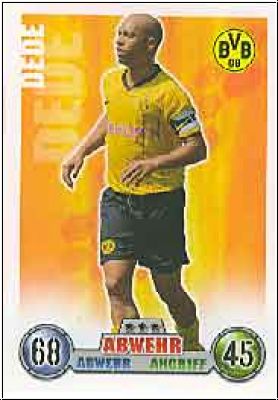 Fussball 2009 Topps Match Attax - No 93 - Dede