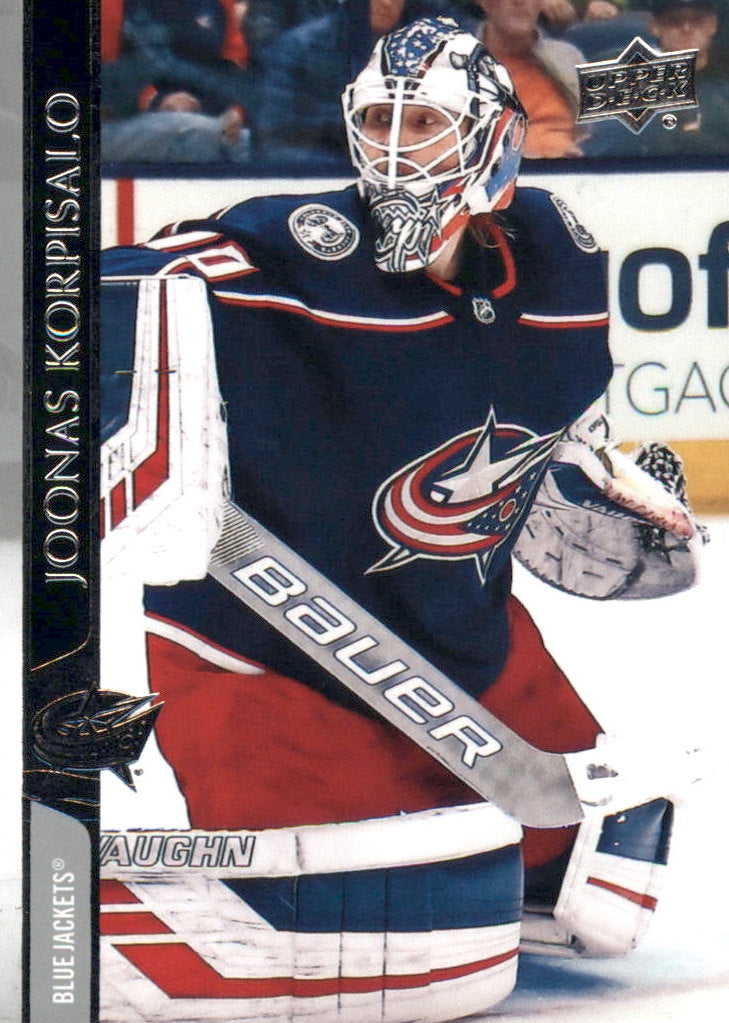 NHL 2020-21 Upper Deck - No 308 - Joonas Korpisalo