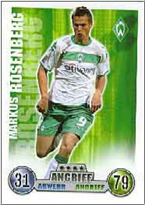 Soccer 2009 Topps Match Attax - No 70 - Markus Rosenberg