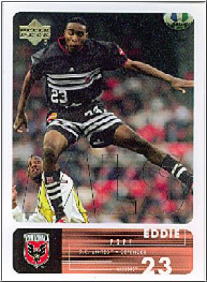 Soccer 2000 Upper Deck MLS Soccer - No 4 - Eddie Pope