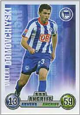 Soccer 2009 Topps Match Attax - No 14 - Valeri Domovchiyski