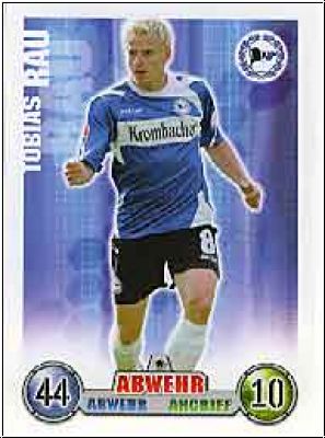 Soccer 2009 Topps Match Attax - No 25 - Tobias Rau