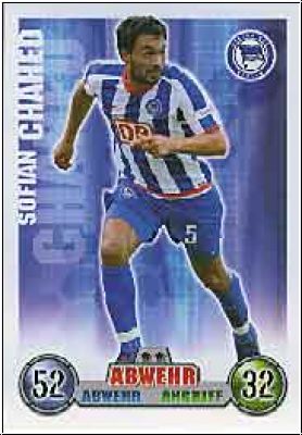 Soccer 2009 Topps Match Attax - No 5 - Sofian Chahed