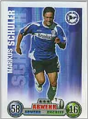 Soccer 2009 Topps Match Attax - No 21 - Markus Schuler