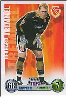 Soccer 2009 Topps Match Attax - No 73 - Gerhard Tremmel