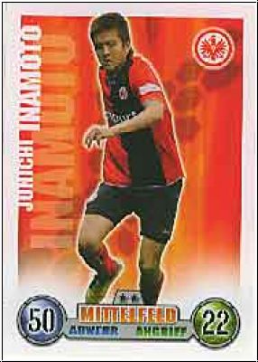 Fussball 2009 Topps Match Attax - No 119 - Junichi Inamoto