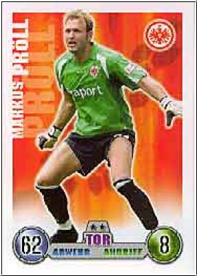 Soccer 2009 Topps Match Attax - No 109 - Markus Pröll