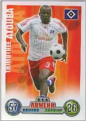 Fussball 2009 Topps Match Attax - No 134 - Thimothee Atouba