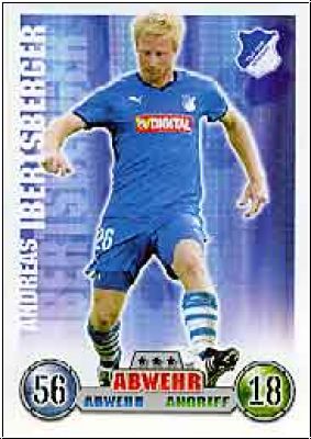 Soccer 2009 Topps Match Attax - No 165 - Andreas Ibertsberger