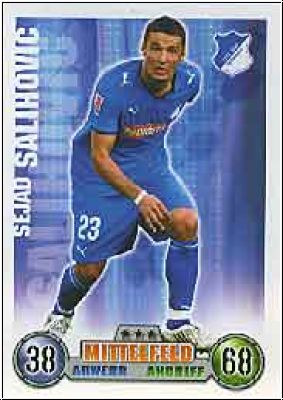 Soccer 2009 Topps Match Attax - No 174 - Sejad Salihovic