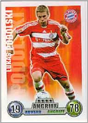 Fussball 2009 Topps Match Attax - No 267 - Lukas Podolski