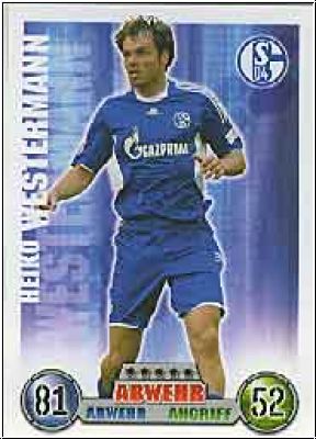 Fussball 2009 Topps Match Attax - No 274 - Heiko Westermann