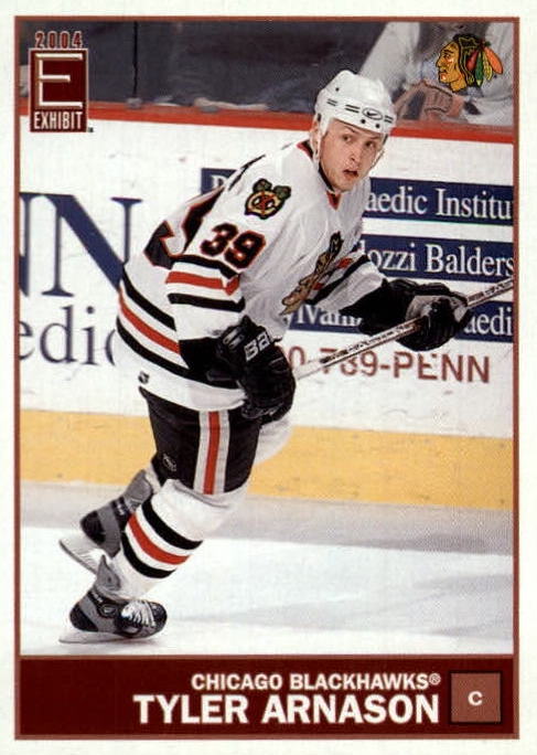 NHL 2003-04 Pacific Exhibit - No 30 - Tyler Arnason