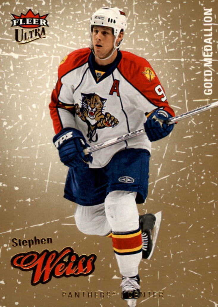 NHL 2008-09 Ultra Gold Medallion - No 30 - Stephen Weiss