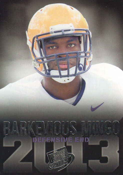 NFL 2013 Press Pass - No 31 - Barkevious Mingo