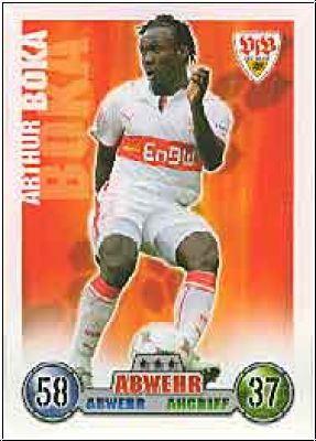 Fussball 2009 Topps Match Attax - No 289 - Arthur Boka