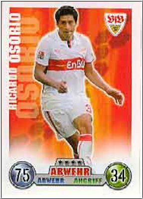 Soccer 2009 Topps Match Attax - No 293 - Ricardo Osorio