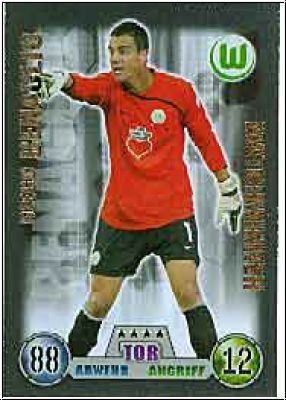 Fussball 2009 Topps Match Attax - No 376 - Diego Benaglio