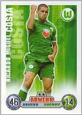 Fussball 2009 Topps Match Attax - No 310 - Ricardo Miguel Costa