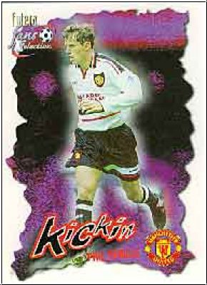 Football 1999 futera Manchester United - No 43 - Phil Neville