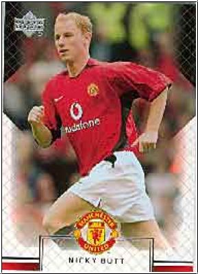 Fussball 2001 Upper Deck Manchester United - No 8 - Butt