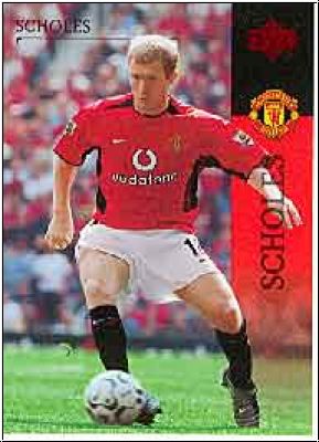 Soccer 2001 Upper Deck Manchester United - No 16 - Scholes