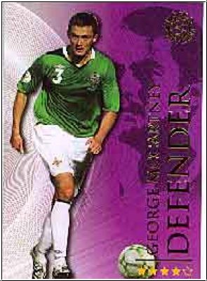 Soccer 2009 futera World Football - No 125 - George McCartney