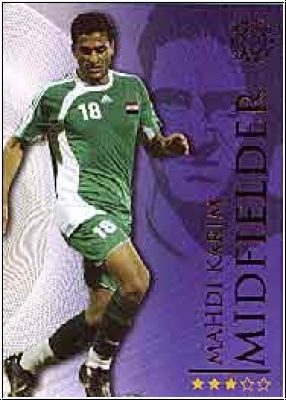 Soccer 2009 futera World Football - No 228 - Mahdi Karim