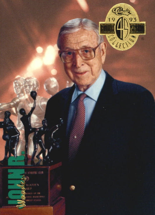 NBA 1993 Classic Four Sport - No 310  - John Wooden