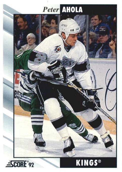 NHL 1992 / 93 Score - No 310 - Peter Ahola