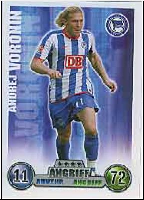 Soccer 2009 Topps Match Attax - No 15 - Andrej Voronin